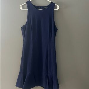 Banana Republic Navy Sleeveless Mini Dress